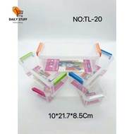 Keyway Multipurpose Box With Stackable Lockable Lid Model Tl-20 Size W10 x L21.7 x L8.5 S.m.