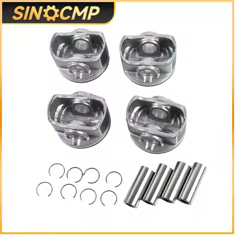 4pcs Engine Pistons Rings Set 234102G450 230402G410 For Hyundai Kia 2012-2020 G4KH 2.0T Professional