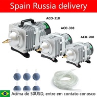 220V Hailea ACO-208 308 318 Electromagnetic air compressor portable koi fish tank bubble Aquarium ai