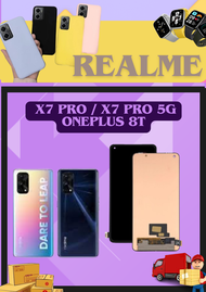 LCD จอชุด จอ+ทัช REALME X7PRO / REALME X7PRO 5g ONEPLUS 8T แถมฟรี!! ชุดไขควง+ฟิม+กาวติดจอ อะไหล่มือถ