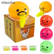 New Squishy Puking Egg Yolk Stress Ball With Yellow Goop Relieve Stress Toy Funny Squeeze Tricky Antistress Disgusting Egg Toys