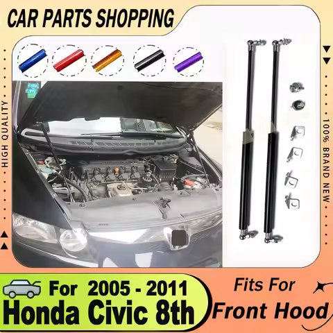 Modify Hood Struts For Honda Civic 8th 2005-2011 For Honda Civic Type R FN2 FD2 Front Bonnet Dampers