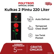 POLYTRON Kulkas 2 Pintu 220L Belleza Varia PRM 23CRX