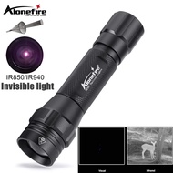 Alonefire TK504 IR 850nm&940nm Latest infrared Chip LED Zoom Night Vision Infrared Fill Light Flashl