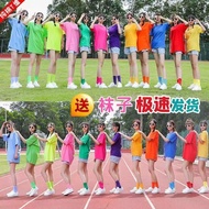 55% Rate Pure Cotton T-Shirt 2024 Bridesmaid Dress Candy Color Color Sisters Short-Sleeved Loose T-S