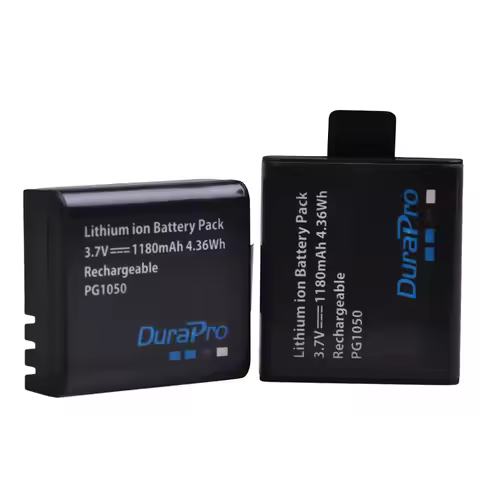 2pc 1180mAH PG1050 SJ4000 sj4000 Rechargeable Camera Battery for SJCAM SJ4000 SJ5000X M10 EKEN H9 H9