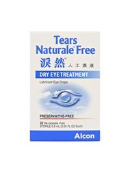 💧眼乾救星☀️Alcon 淚然人工淚液 Tears Naturale Free 32支無防腐劑裝