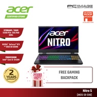 Acer Nitro 5 15.6" Laptop ( I5-12450H 8GB DDR4 512GB RTX 3050 4GB | W11H | 2YW | Black FOC: Backpack