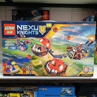 Educational Stacking Blocks Toys brick superhero next knight warriors lepin 14004 Bela 10481 10486 nexo