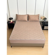 Ice Silk Bed Sheet Size 6 Feet (180x200 Cm.)