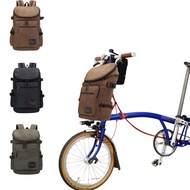 Litepro Bike Front Bag 31L Large Capacity Laptop Canvas Backpack Outdoor Sports Package For Brompton