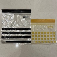 IKEA Food Preservation Bag IKEA Food Sealed Bag Daigou Fresh-keeping Bag IKEA Home Zipper Bag Variou