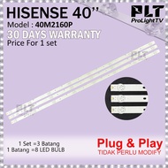 HISENSE 40 Inch 40M2160P LED Backlight TV / Lampu TV 40M2160P