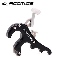 Bow Release Aids Compound Bow 3นิ้วหรือ4นิ้ว Grip Spreader Arrow อลูมิเนียมอัลลอยด์ Release Aids เคร