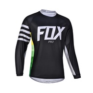 【COD】 In Stock 2023 New Off road summer long sleeve FOX MTB Motocross Enduro Clothing Jersey shirt