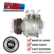 Used Honda Jazz/City Compressor For GD123/GD8 L13A/ L15A IDSI/VTEC Japan Used