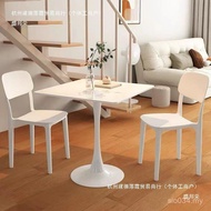Dining Table Household Reception Yang Modern Small Apartment Restaurant Coffee Negotiation Milk Tea 