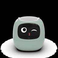 Automatic Water Absorbing Flower Pot AI Sensor Digital  Cute Pet Robot Flowerpot Plastic Mini Plant 