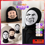 DO-C649 Cute Ugly Face Mask Unique Creative Abstract Face Expression Mask / Prank Cosplay Mask Joke 