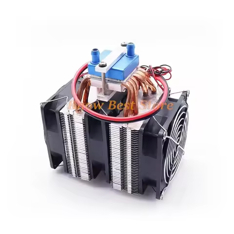 DIY 180W Home Fish Tank Cooler Chiller Cooling-water Machine Chiller 12V Mini Semiconductor Refriger