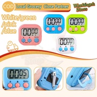MINI Timer Reminder 𝐌𝐀𝐆𝐍𝐄𝐓𝐈𝐂 Student Timer Alarm Clock Kitchen Baking Learning Mute Countdown  Timer
