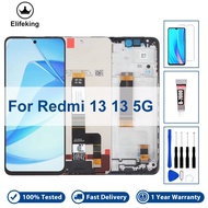 6.79‘’ LCD For Xiaomi Redmi 13 4G 5G Display Touch Screen Assembly With Frame 2404ARN45A Replacement
