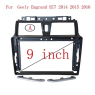 9 Inch Android Player frame 2DIN Head Car Radio Dash Frame Panel For 2014-2016 GEELY EMGRAND EC7