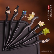 Summer Wooden Hairpin Acetate Hairpin Hair Accessory Updo Hair Accessory Republic of China Flag Cheo