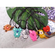 BTS CHARACTER CHILDREN'S NECKLACE BTS STRAP NECKLACE/ (1PCS)