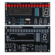 Adjustable Speed LED Music Flowing Light DIY Electronic Kit Multi Form Adjustable STC89C52RC PCB Sol