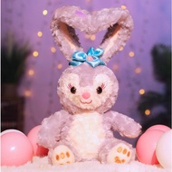 Rabbit Plush Pillow Doll Toys Baby Kids Boy Girl Birthday Gift Soft Stuffed Toy Bunny Patung Arnab Purple Stella Lou Toy