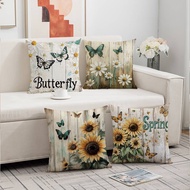 1/4 new butterfly design 18×18 inchcase, single-sided printed 18×18 inchcase, 18×18 inches