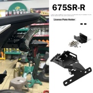 675SRR New Motorcycle Tail Tidy Fender Eliminator Black For CFMOTO 675SR R 675 SR-R 675SR-R License 