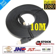 HDMI CABLE 10M FLAT - HDMI 10 M - HDMI 10 METER (Male-Male)