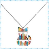 ( D I Q H )Cat Necklace  Gold Cat Book Earrings Cat and Book Necklace Cat and Book Lover Gifts + Boo