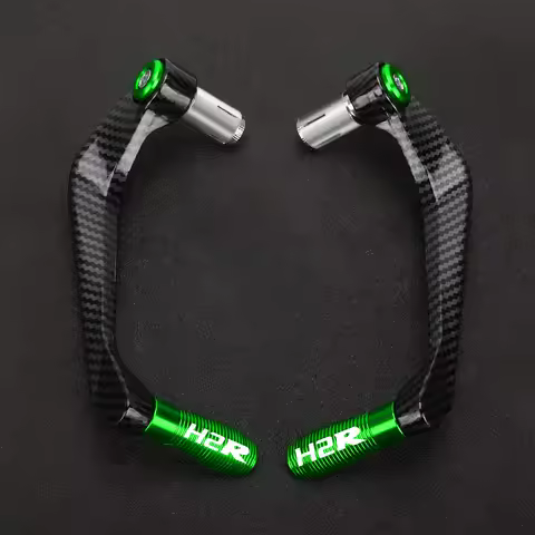 7/8" 22mm Handlebar Grips Hand Guard For Kawasaki Ninja 250 300 400 650 H2 H4 Motorcycle Accessories