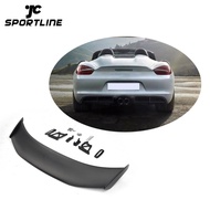 Unpainted ABS 987 GT4 Rear Spoiler for Pors che 986 987 981 718 Cayman