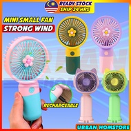 PORTABLE mini fan Handheld fan mini Strong wind Cooling USB rechargeable kipas mini fan cute Kipas tangan bateri