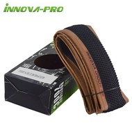 INNOVA 700x32C 35C 38C  32/37/38-622 Gravel Bike Tire Yellow Brown XC Off-Road MTB Folding Tire 60TP