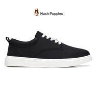 Hush Puppies รองเท้าผู้ชาย รุ่น Briggs BRIEF Oxford HP IHCFBX881A - สีดำ รองเท้าผ้าใบ รองเท้าผ้าใบแบบผูกเชือก Plus Size EU39-47