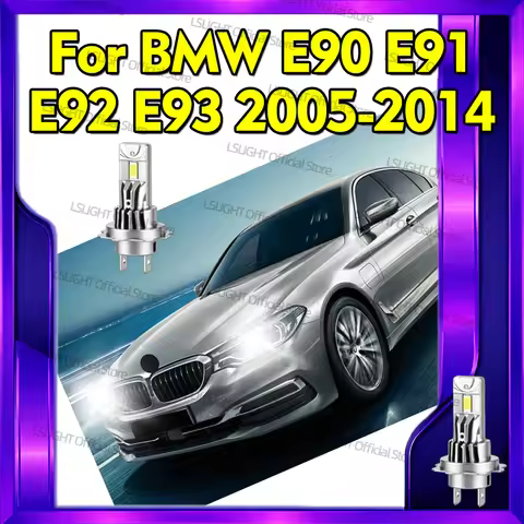 2x 6000K Headlamps H7 LED Headlights 30000LM Bulbs 12V For BMW E90 E91 E92 E93 2005-2014 2006 2007 2