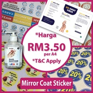 RM3.50-RM5, Custom Sticker, Servis Print & Cut