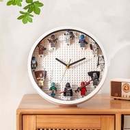 Jam Tangan Dinding 六一儿童节 Jam Tangan Dinding LEGO Serasi Manik Jam Tangan Dinding Hiasan Dinding Jam 