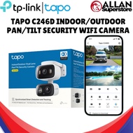 TP-Link Tapo C246D Indoor/Outdoor Dual Lens Pan/Tilt Security Camera | Wireless CCTV Camera