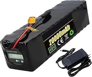 MyNeon 48V 20AH Ebike Lithium Battery,48V 13S4P Rechargeable Waterproof Lithium Battery Pack,with XT60 Connection And Capacity Indicator,for 200W -1200W Ebike Motercyckle Scooter Motor