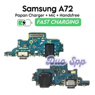 PCB Board Charger Connector + Mic + Handsfree Samsung Galaxy A72 4G A725/ A725F/ SM-A725F/DS SM-A725