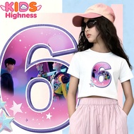 (24 Hours Delivery) Cotton 1 Kpop In 2025 Girls Short Sleeve T-Shirt Print K96