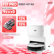Robot lau sàn hút bụi tự làm sạch JETZT F17 PRO - Điều khiển giọng nói thông qua app