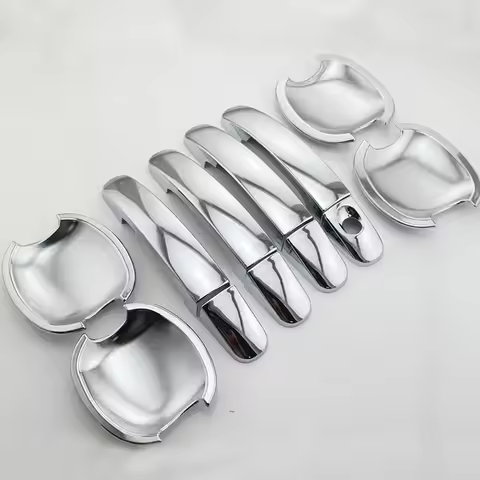 My Good Car ABS Chrome Trim Car Door Handle Protection Cover For Ford Focus 2 3 4 MK2 MK3 MK4 Auto S