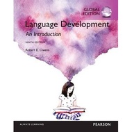 Language Development: An Introduction, Global Edition 9e Robert Owens ISBN13 9781292104423